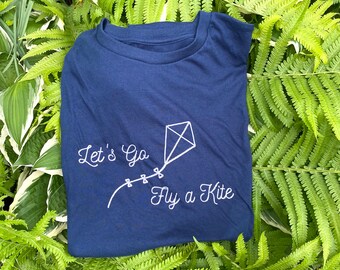 Embroidered T-Shirt or Sweatshirt Disney Inspired Mary Poppins Let's Go Fly a Kite