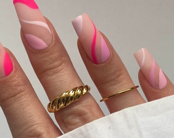 Baby Pink Nails Etsy Baby Pink Nails Etsy