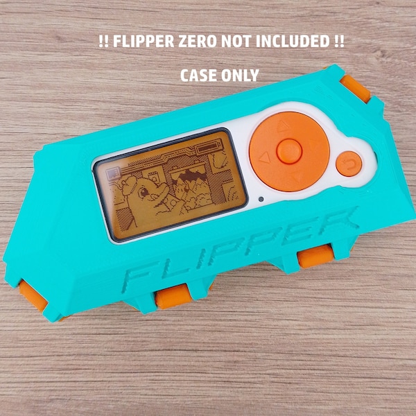 Armor Case MK6 for Flipper Zero devices -- CASE ONLY -- Supports Gpio & Wifi Board