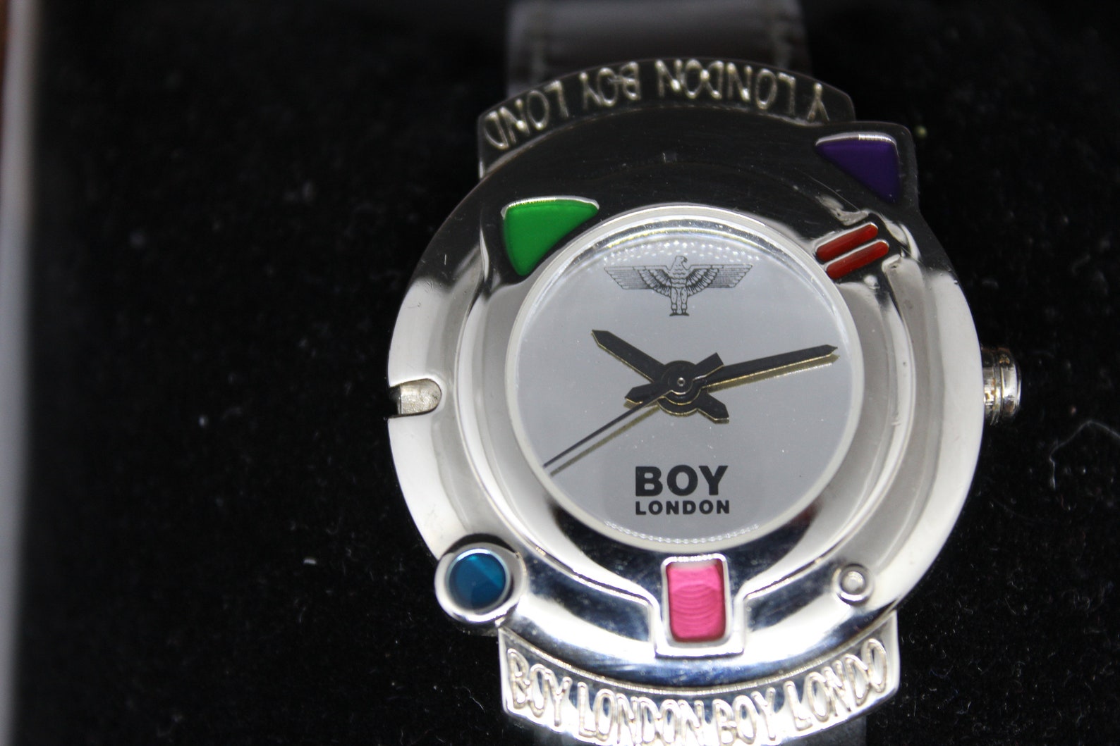 Vintage unisex watch/boy London/with leather band/1990s Etsy