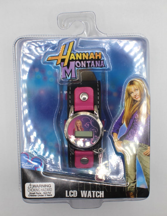 Vintage Watch Hannah Montana LCD Watch Disney Kids Etsy