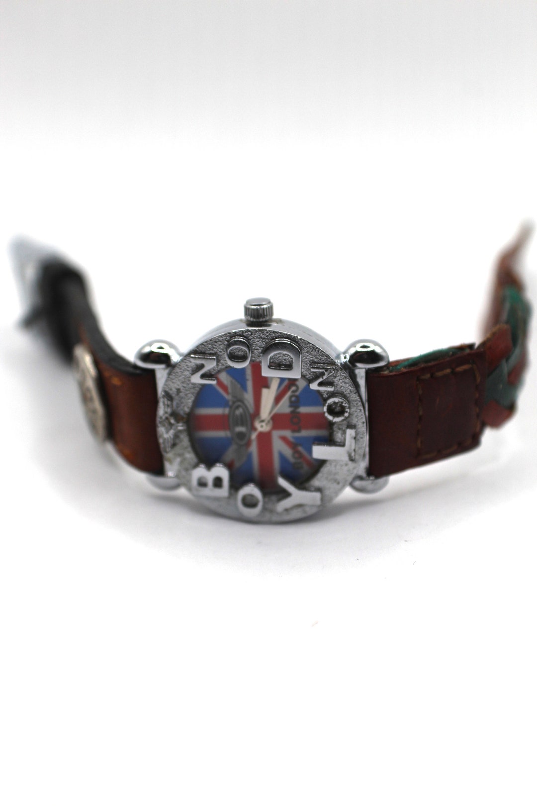 Vintage Watch Boy London Stainless Steel Silvertone Etsy