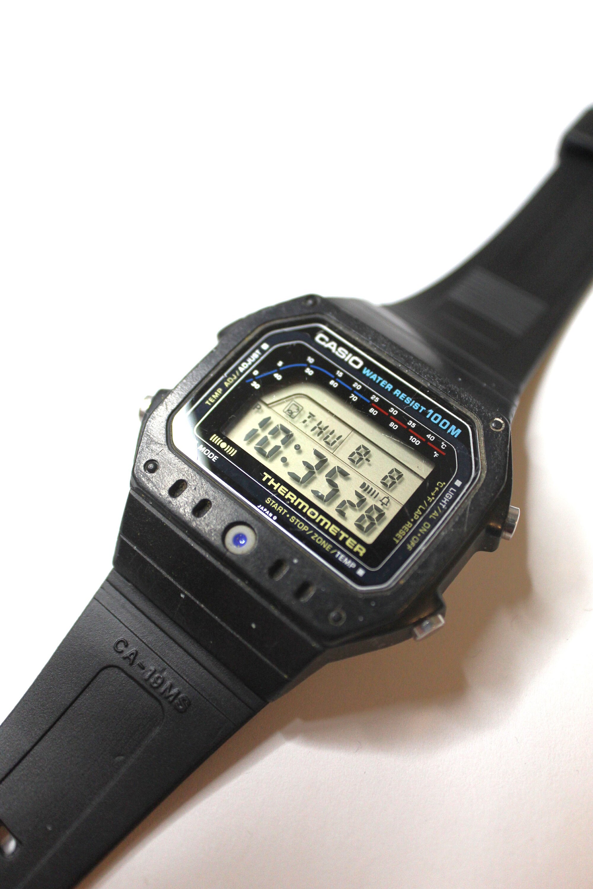 Casio Thermometer Watch