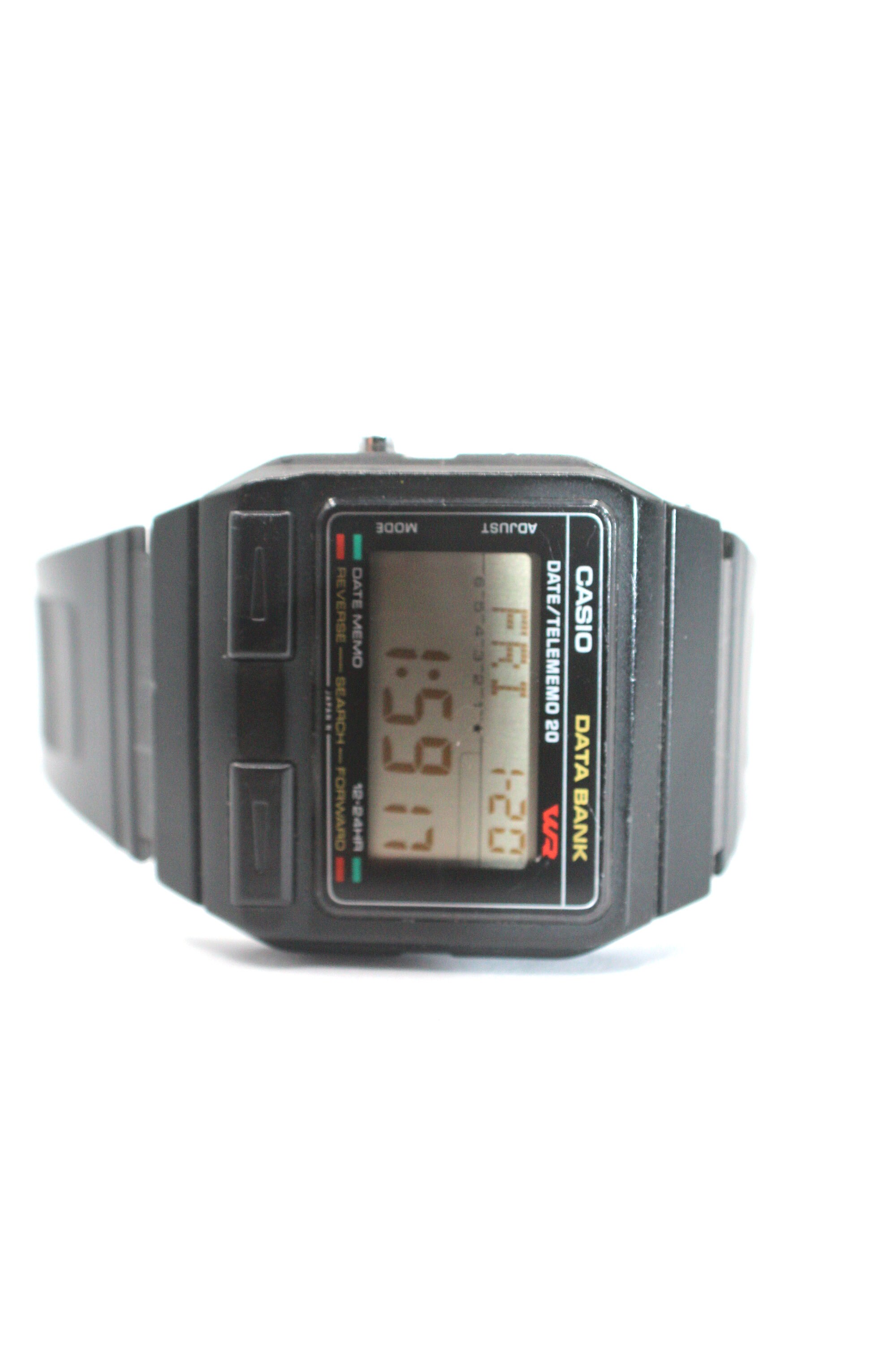 Bonus vægt afgår Vintage Watch Casio DB-25 Date/telememo Data Bank - Etsy