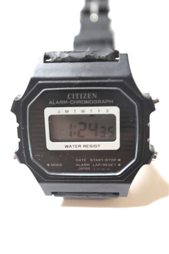 vintage citizen alarm watch Gem