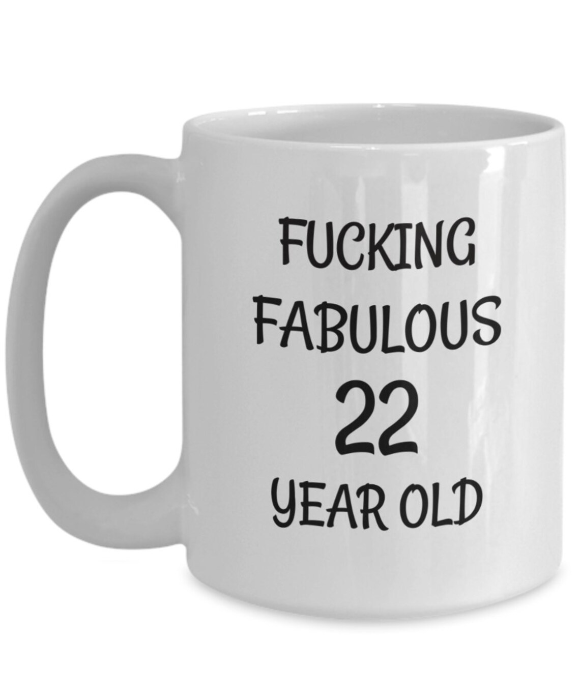 Happy Birthday Mug For 22 Year Old Gift For 22nd Birthday Etsy