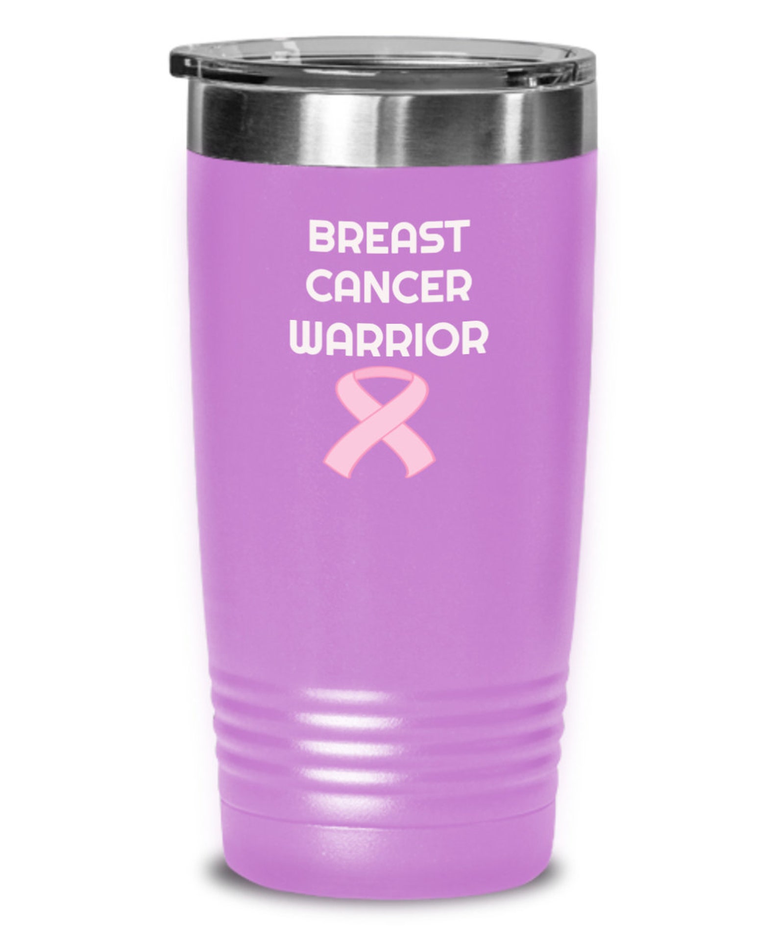 Coffee travel mug gift for breast cancer patient or survivor Etsy