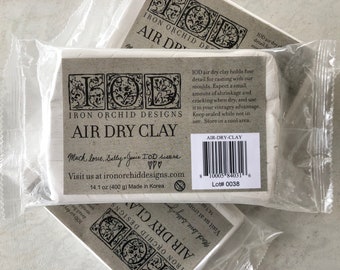 Iron Orchid Designs Air Dry Clay IOD