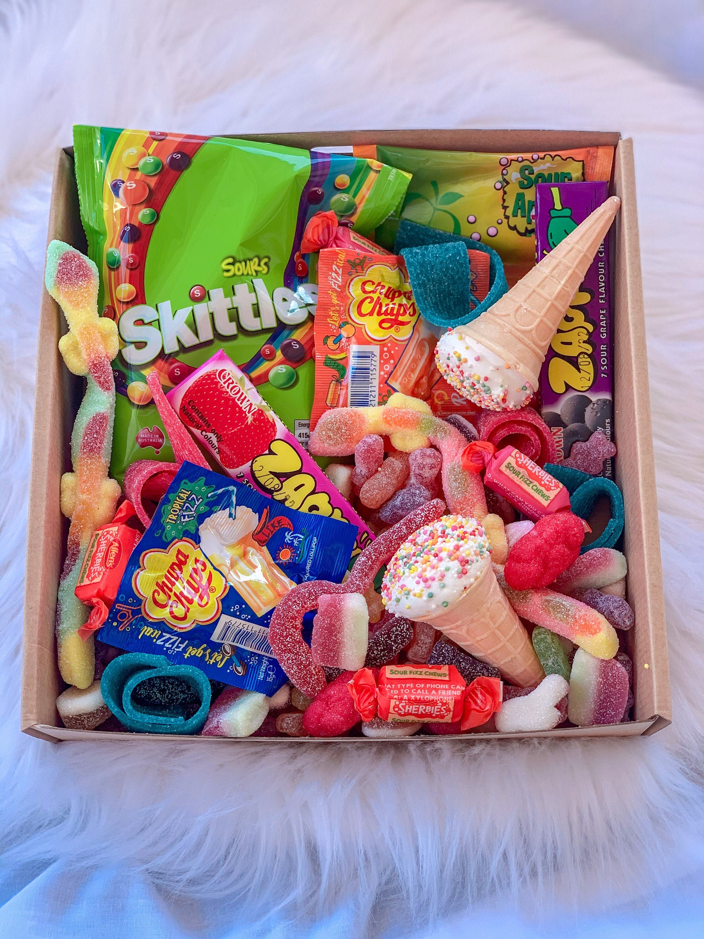 Sour Sweet Hamper Lolly Box Present Pick n Mix Sweet Box Etsy