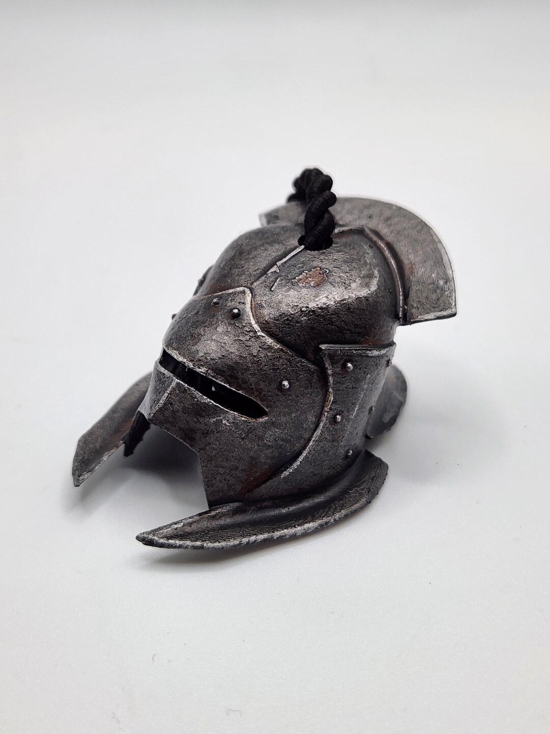 3D Printed Uruk Hai Helmet Rear View Mirror Charm | Hand-painted Car ...
