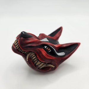 Fridge Magnet | Samurai Kitsune Demon | Decoration
