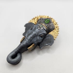 Koelkastmagneet | Matriarch olifant | Decoratie: