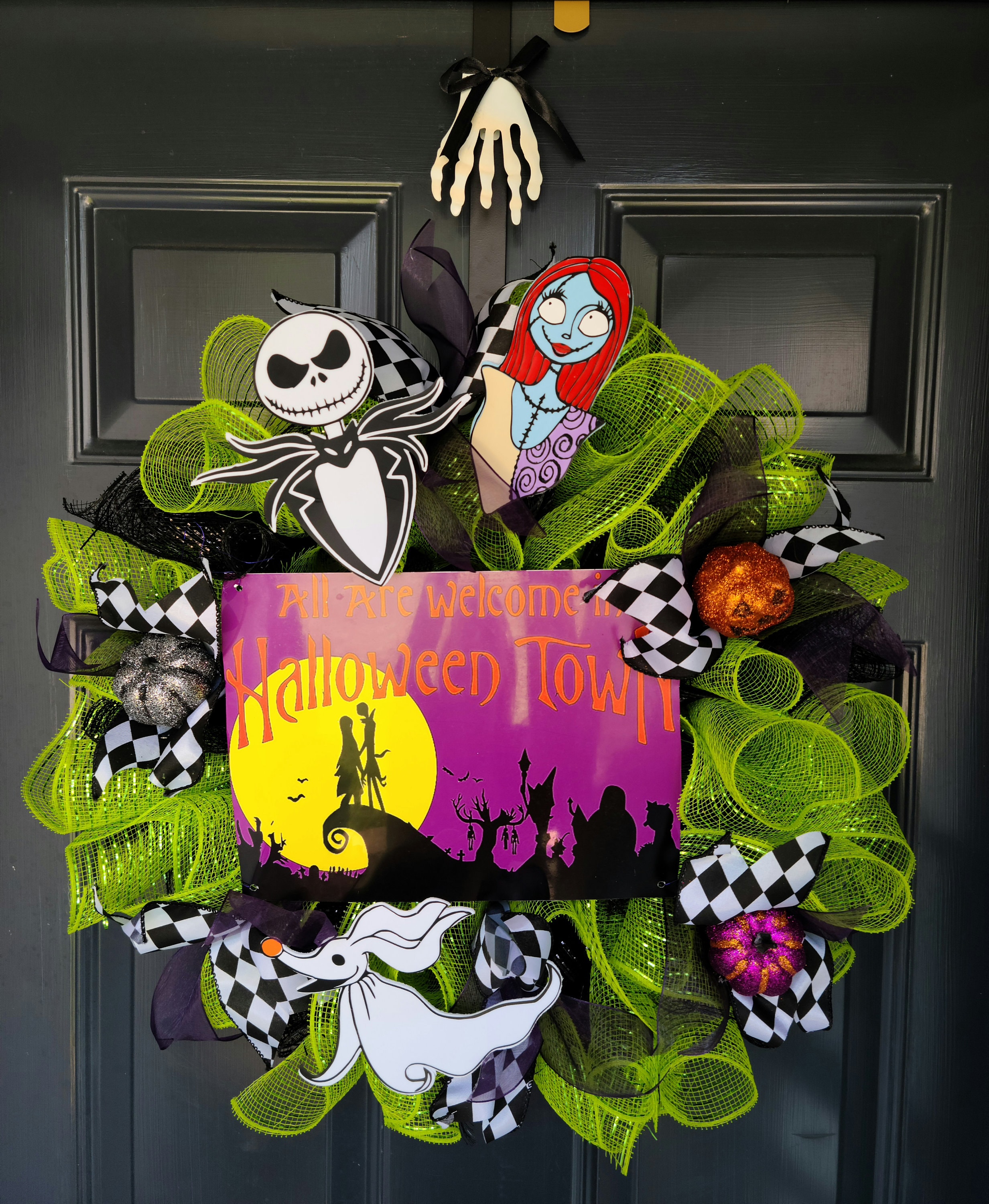 Fabulous Nightmare Before Christmas Wreath Images