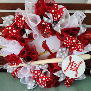 Saint Louis Cardinals Wreath