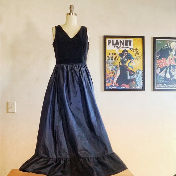 Vintage Laura Ashley Dress, Vintage Holiday Dress,