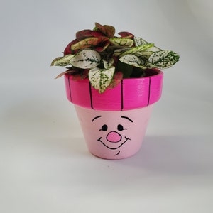 Nasseansikte Blomkruka Handmålad Flera Storlekar