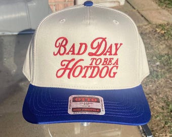 Bad Day To Be A Hot Dog Hat | Patriotic Hat | 4th of July Hat | Trendy Hat