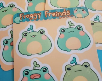 Froggy Friends Sticker Sheet