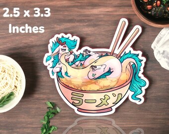 Noodle Dragon Bowl STICKER