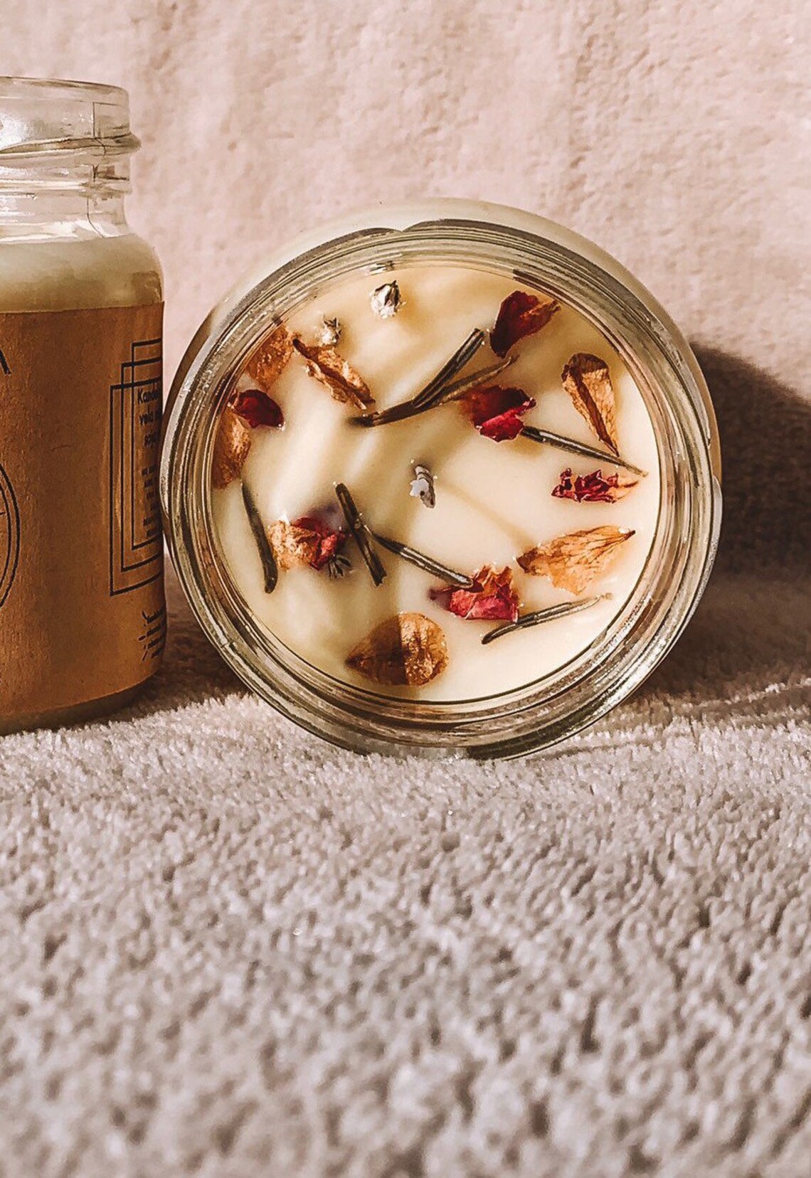 Vela Ritual Oleum XIX - Lavanda Y Naranja ¡Cera De Soja Artesanal!