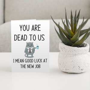Download digital | Presente de despedida | Cartão de colega de trabalho | Cartão de novo emprego | Cartão para download para impressão | Cartão de felicitações 5X7 | Imprimir em casa