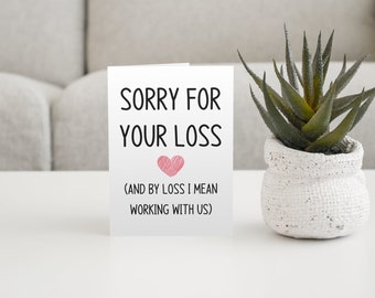 Digital Download | Farewell Gift | Coworker Card | New Job Card | Printable Download Card | 5X7 Greeting Card | Print At Home