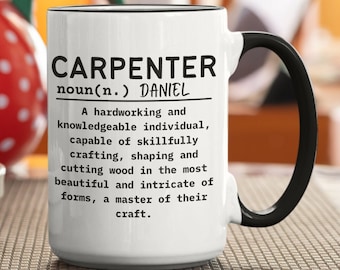 Carpenter Definition Mug | Woodworker Gift