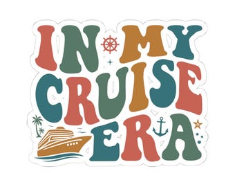 Cruise Sticker, Cruise Life Decal, Travel Cruise Stick, Cruise Vacation, Cruise Ship Art, Ocean Adventure