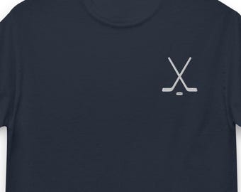 Camiseta bordada de hockey sobre hielo, camiseta deportiva con puntadas, camiseta personalizada de jugador de hielo