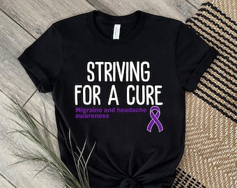 Migraine Warrior T-Shirt | Chronic Illness Awareness Apparel