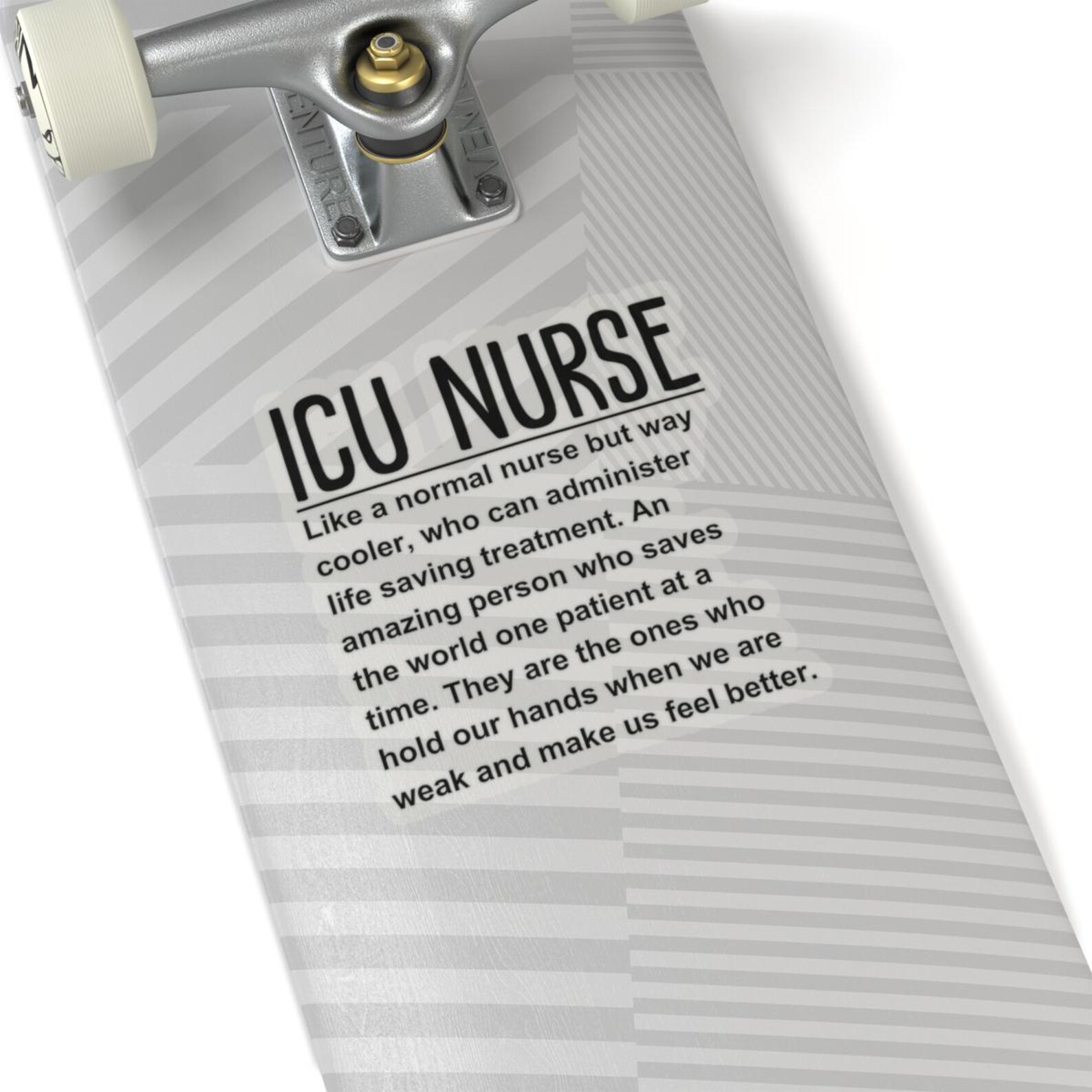 ICU Nurse Sticker | Critical Care Gift - Etsy