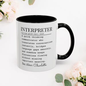 Tolkdefinition mugg
