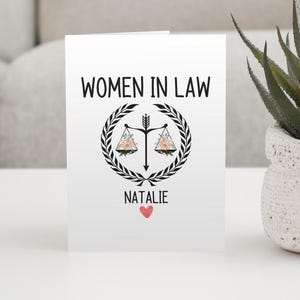 Carte d'études supérieures en droit, cadeau d'avocat, avocate, carte d'études supérieures en droit, carte de faculté de droit