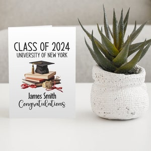 Graduation Card | Congratulations Grad | Congratulations Card | Greeting Card | Class Of 2024 Greeting card