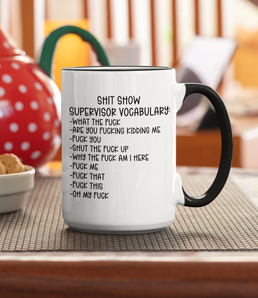 Shit Show Supervisor Mug | Shit Show Supervisor Coffee Cup | Gift for Shit  Show Supervisor | Shitshow Mug | Boss Mug | Team Manager Gift - Etsy