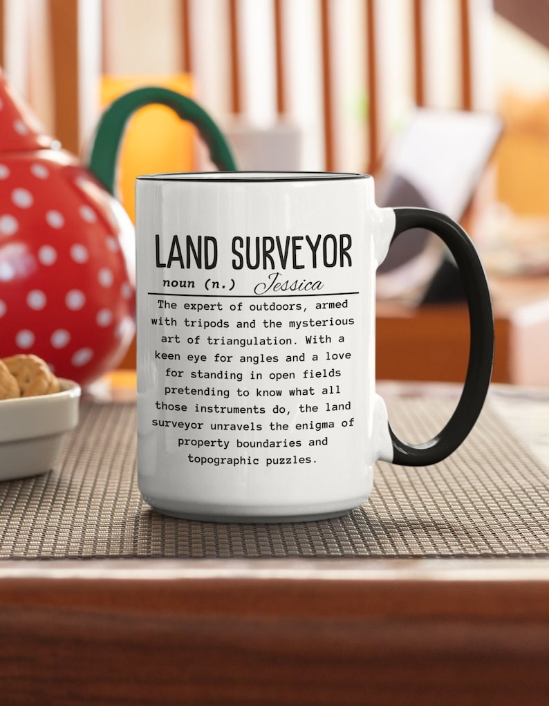 Surveyor Mug Land Surveyor Gift for Surveyor Surveyor Gift Ideas Funny