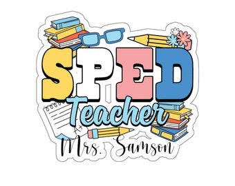 Sped Sticker | Special Education Sticker | Sped Teacher Gift | Ese Sticker | Water Bottle Sticker | Slp Sticker | Tumbler Sticker