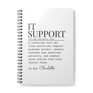 Caderno de definições de suporte de TI