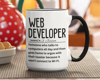 Programmer Mug | Web Developer Gift | Web Developer Coffee Mug | Best Web Developer Mug | Funny Web Developer Mug | Programming Mug