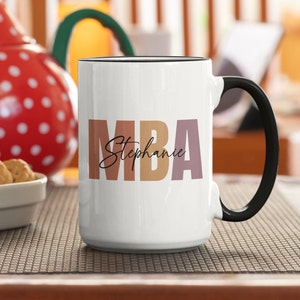 Geschenk Mba | Lustige Dissertationstasse | Master-Abschluss | Mba Becher | Ph D Dissertation Geschenke für Freunde | Abschluss Meister