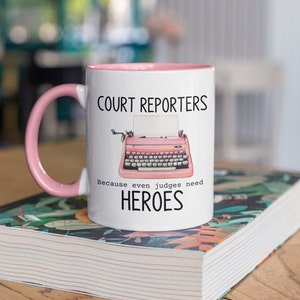 Court Reporter Mug | Stenographer Gift | Steno Tee | Madam Court Reporter | Steno Machine | Stenographer Mug | Gift For Court Reporters
