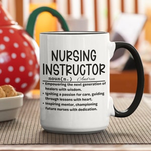 Nursing Instructor Gift | Nursing Instructor Mug | Thank You Gift | Clinical Instructor | Nursing Instructor Tumbler