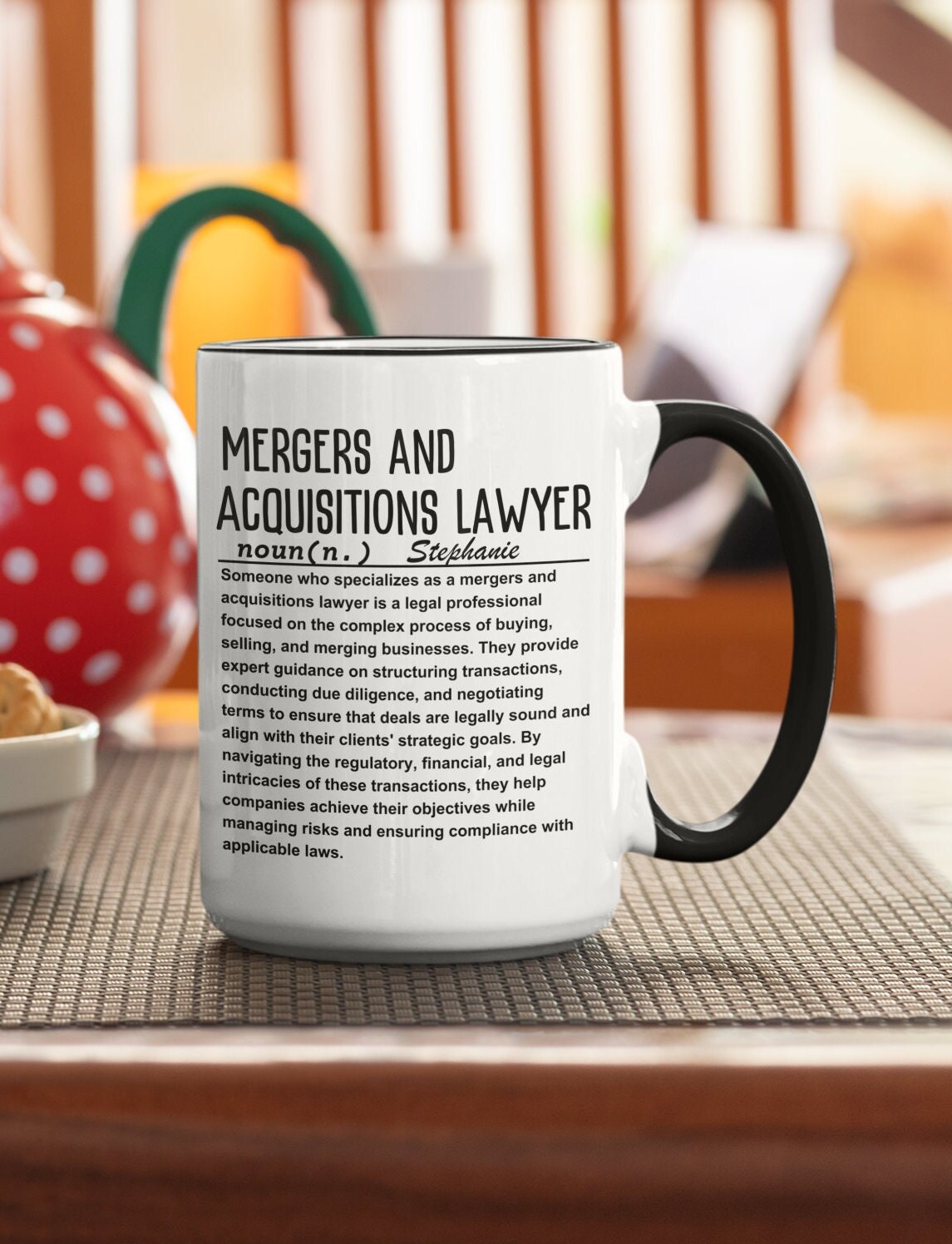 M&A Lawyer Coffee Mug: Corporate Law Gift - Etsy UK