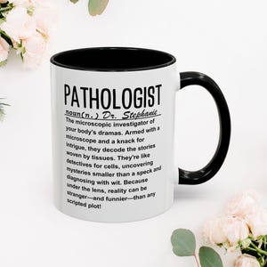 Pathology assistant, Gift for pathologist, Medical student gift, Personalized gift, Mug gift pathologist