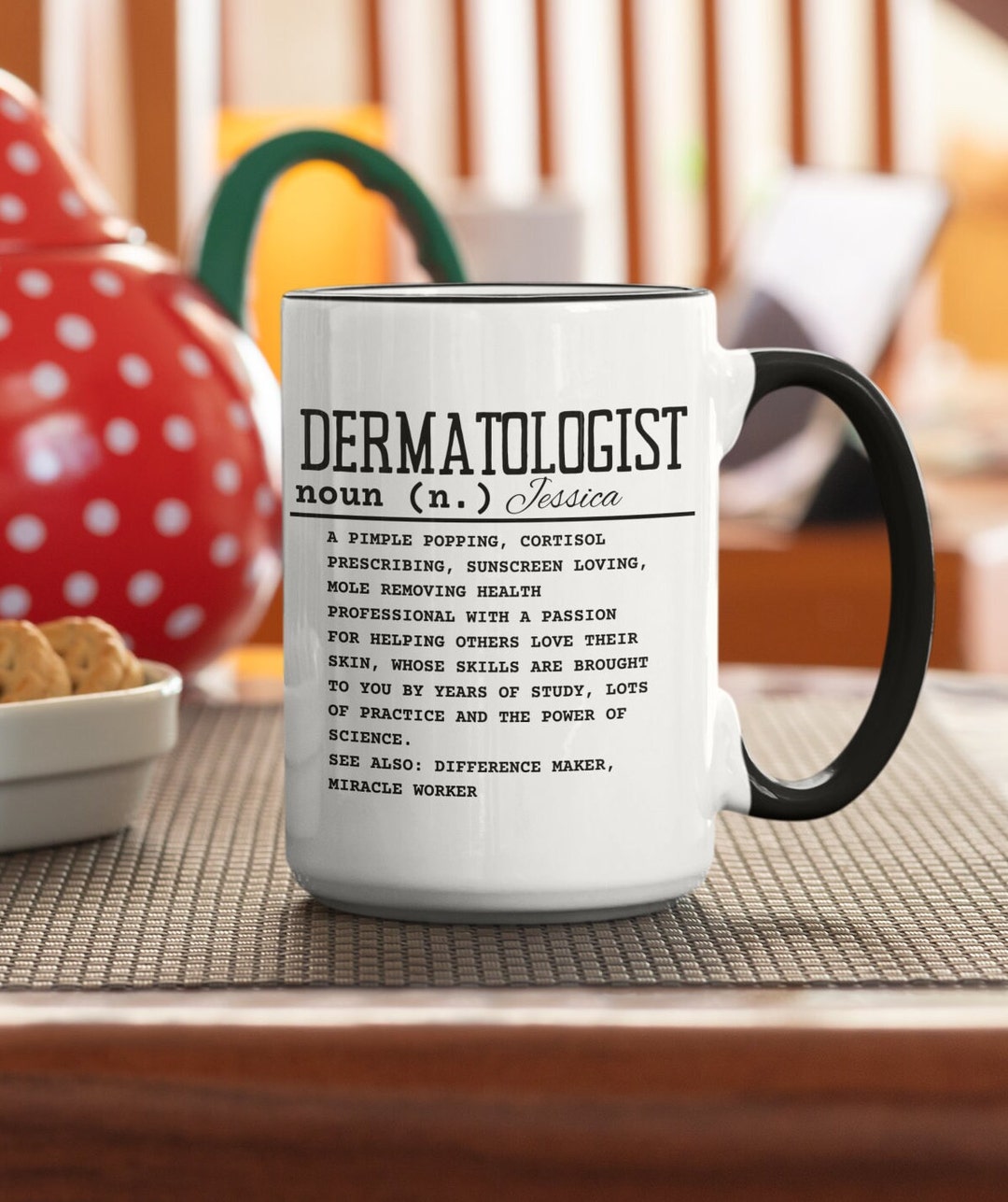 Dermatologist Mug Esthetician Gifts Dermatologist Cup Graduation