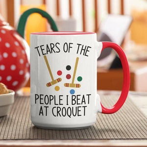 Croquetmok | Croquet bij mij in de buurt | Croquethamer | Croquetballen | Tranen van de mensen die ik heb verslagen bij croquet