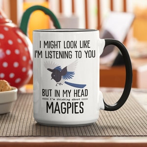 Two For Joy Magpie Mug | Gift Ideas | Bird Mug | Magpie Gift | Magpie Cup