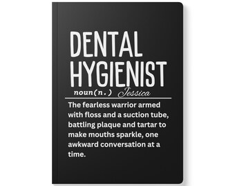 Dental Hygienist Graduation Gift | Personalized Journal