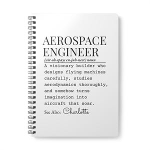 Quaderno di definizione per ingegnere aerospaziale