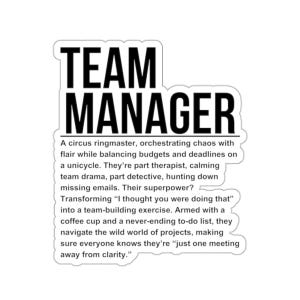 Team manager, project manager gift, gifts for managers, Team management, desk accessories